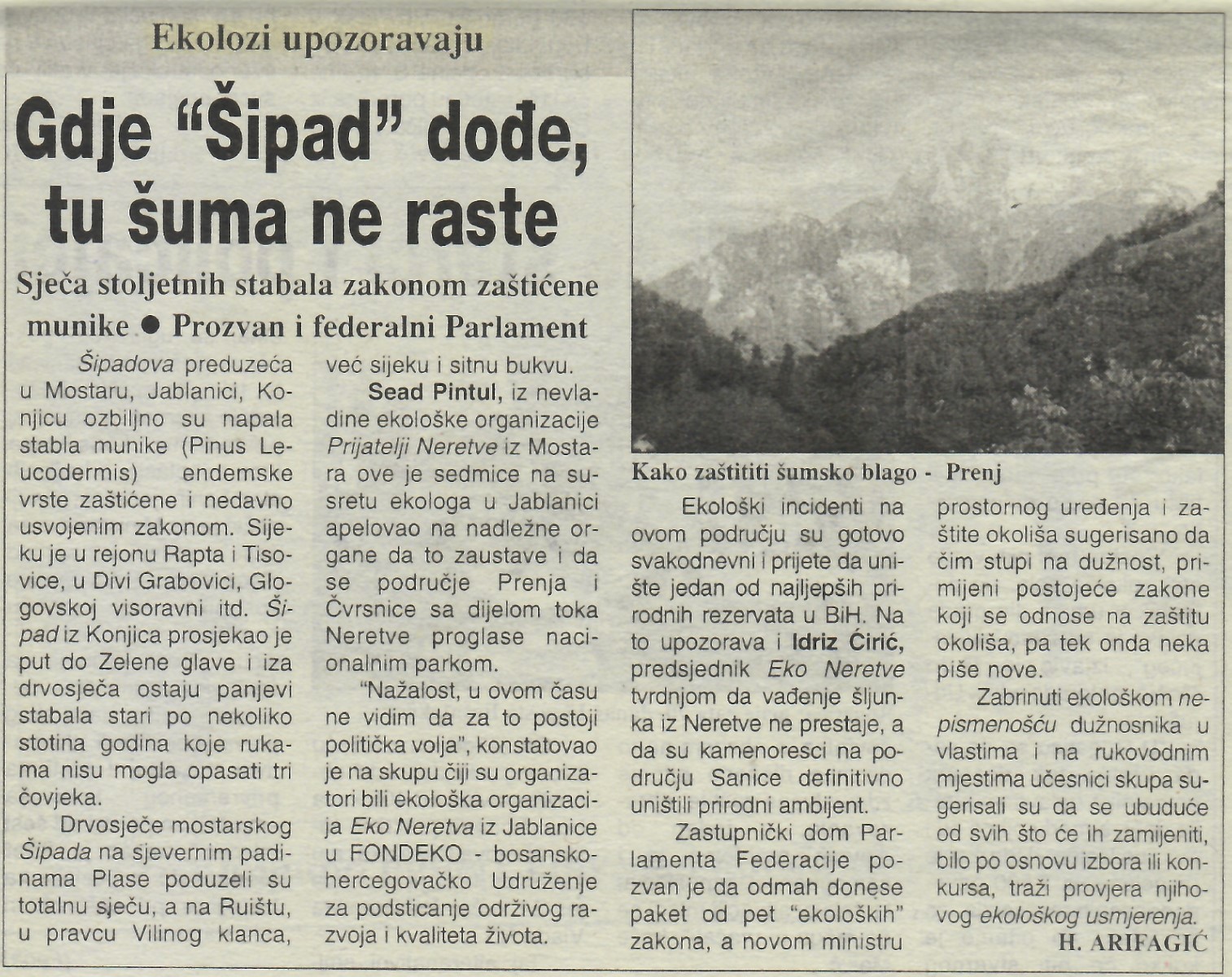 Ekolozi upozoravaju: Gdje 